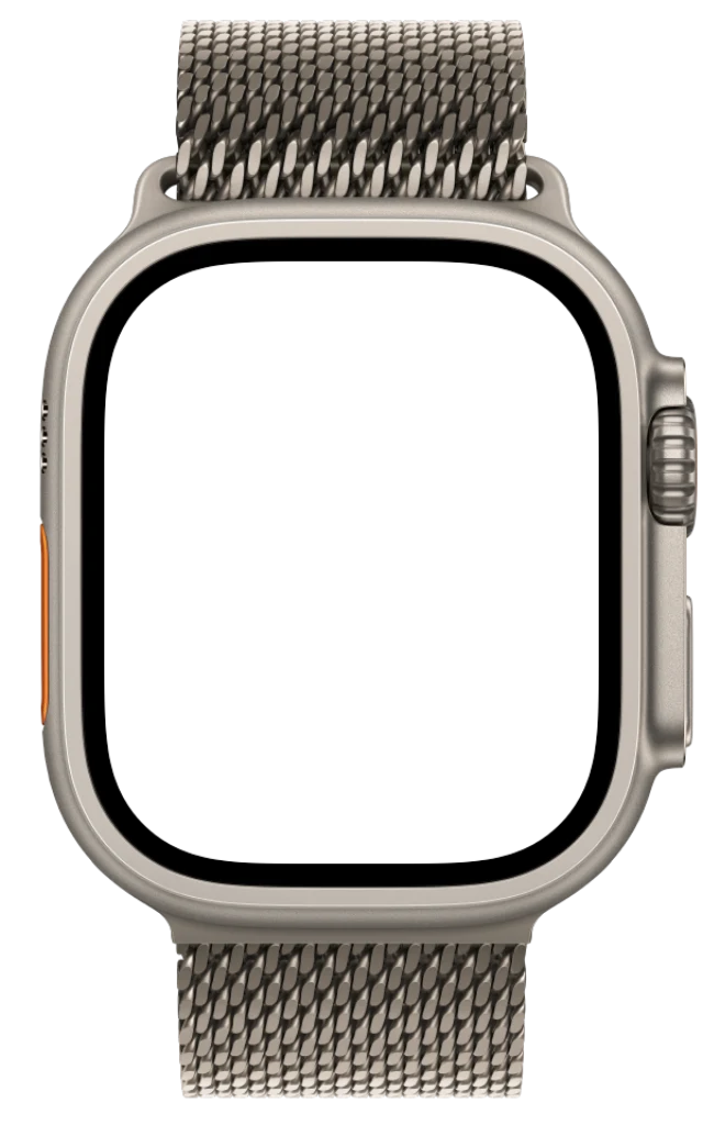 Apple Watch Ultra running the same VO₂max session in step with the iPhone